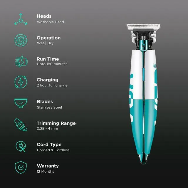 ماشین اصلاح موی سر و صورت وی جی ار مدل V-958 - تصویر 3
