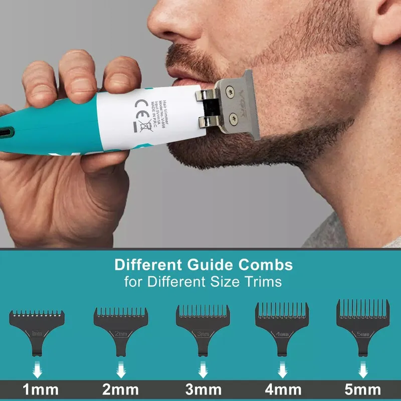 ماشین اصلاح موی سر و صورت وی جی ار مدل V-958 - تصویر 5