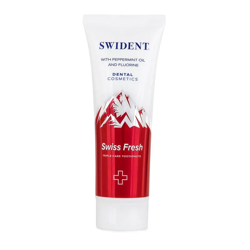 خمیر دندان سوئیدنت مدل Swiss Fresh حجم 75 میلی لیتر - تصویر 4