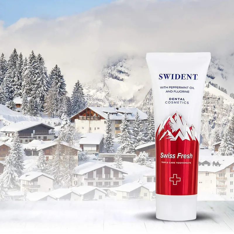 خمیر دندان سوئیدنت مدل Swiss Fresh حجم 75 میلی لیتر - تصویر 5