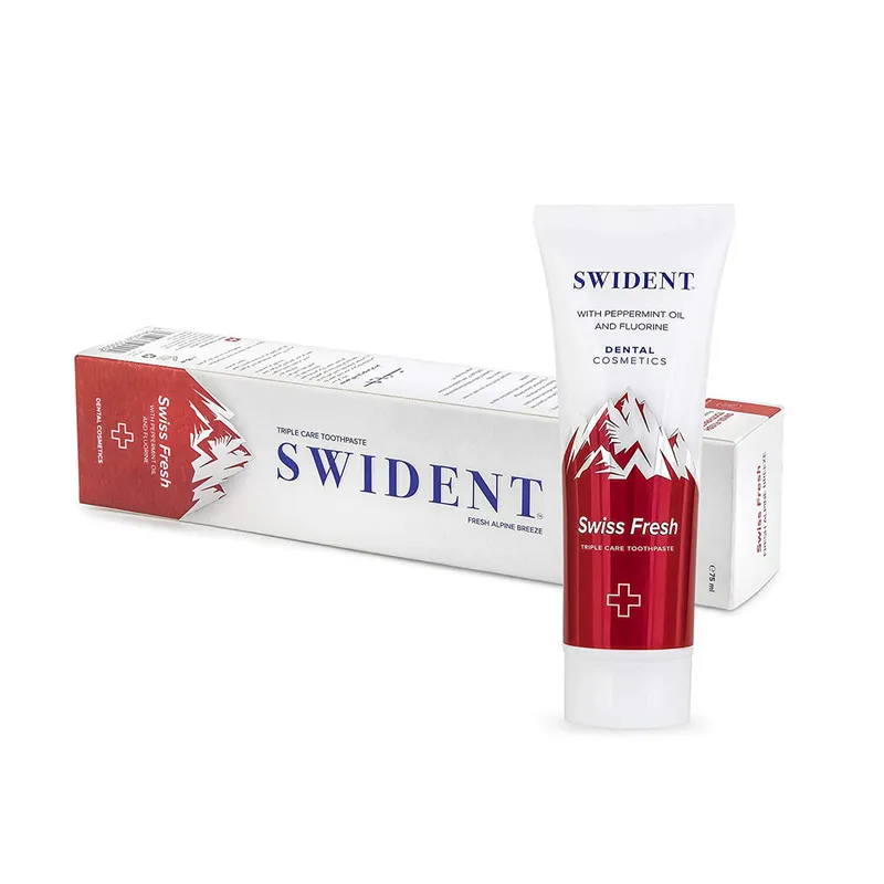 خمیر دندان سوئیدنت مدل Swiss Fresh حجم 75 میلی لیتر - تصویر 6