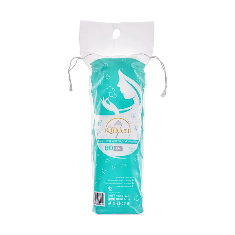 پد پاک کننده آرایش صورت سون کوئین مدل Fresh بسته 80 عددی - تصویر 2