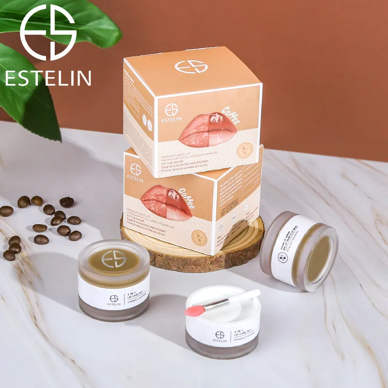 بالم لب استلین مدل Coffee حجم 5 میلی‌لیتر همراه اسکراب لایه‌بردار قهوه‌ای، آبرسان و ترمیم‌کننده لب با براش مخصوص - تصویر 5