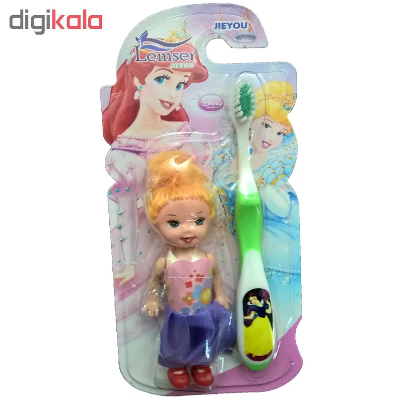 مسواک کودک لمسر به همراه عروسک مدل M01 - تصویر 4