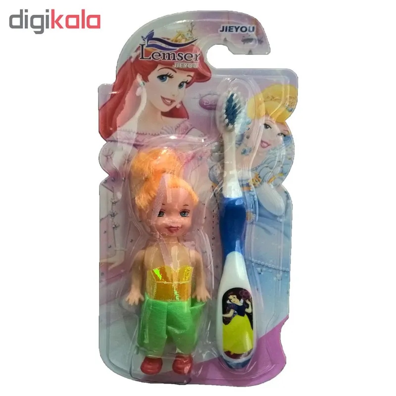 مسواک کودک لمسر به همراه عروسک مدل M01 - تصویر 6