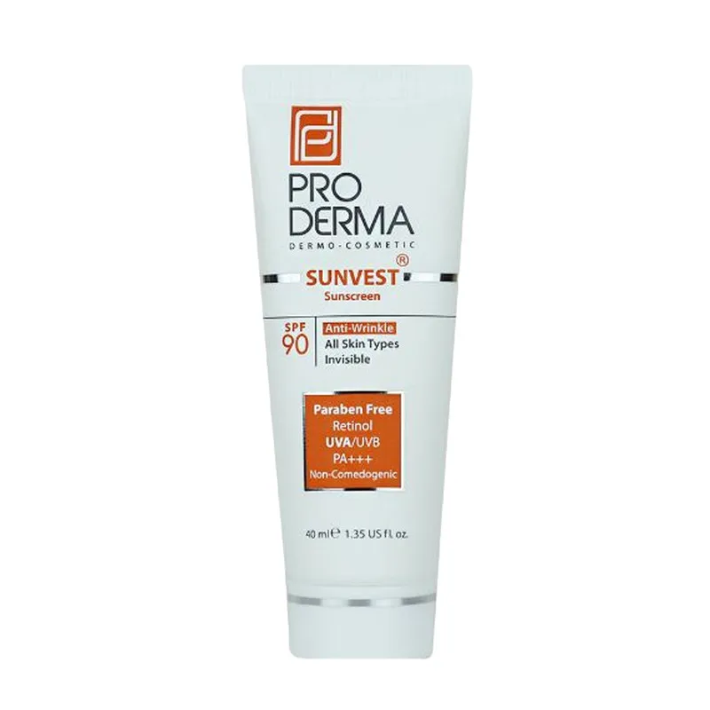 کرم ضدآفتاب و ضدچروک پرودرما مدل SPF90، حجم 40 میلی‌لیتر - تصویر 3