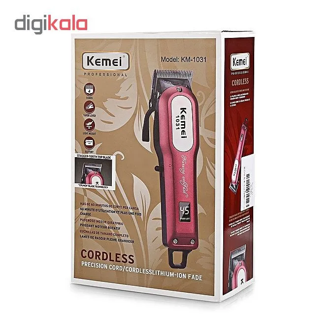 ماشین اصلاح موی سر کیمی مدل مدل KM-1031 - تصویر 3