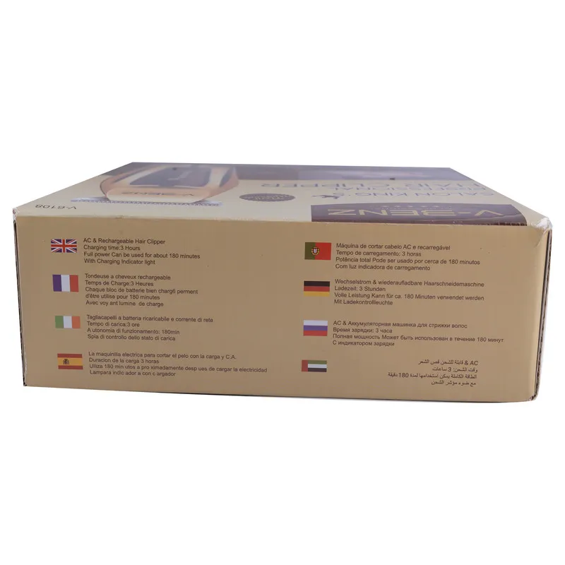 ماشین اصلاح موی صورت و بدن وی بنز مدل V-6108 - تصویر 3