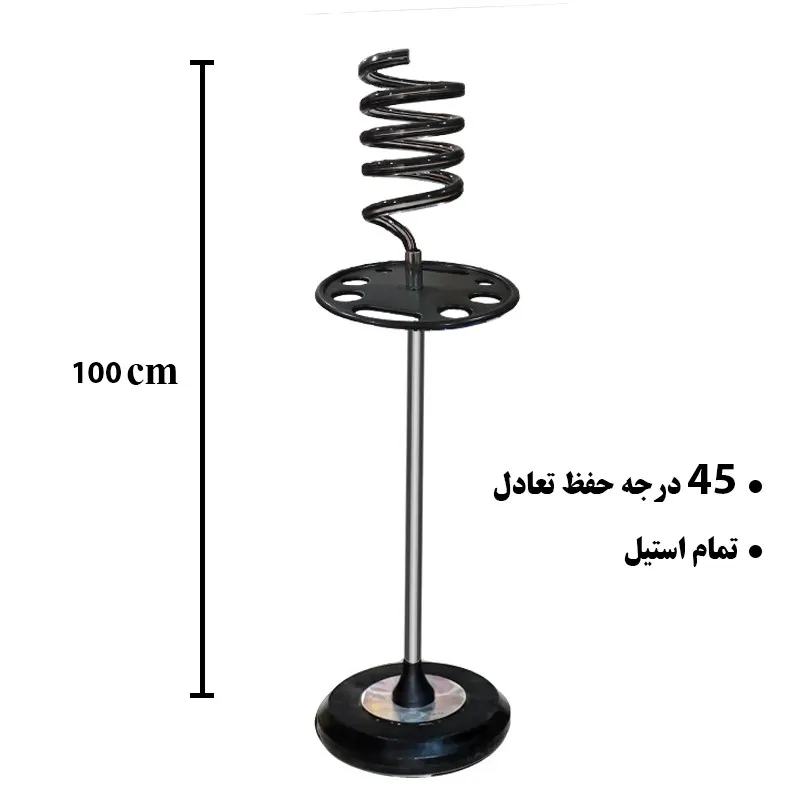 پایه سشوار جی کات مدل استیل - تصویر 2