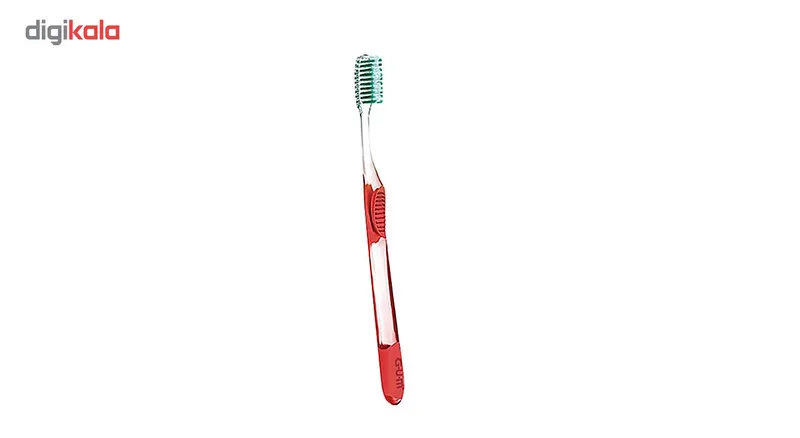 مسواک جی یو ام سری Micro Tip مدل Regular با برس متوسط - تصویر 4