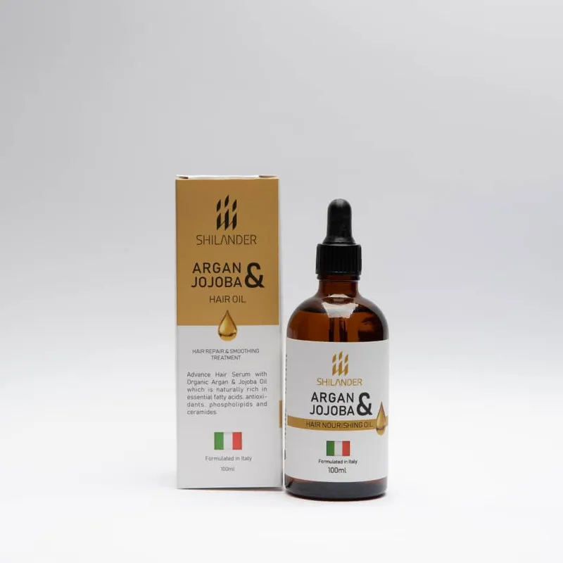 روغن تقویت کنده مو شیلاندر مدل Argan Jojoba حجم 100 میلی لیتر - تصویر 4