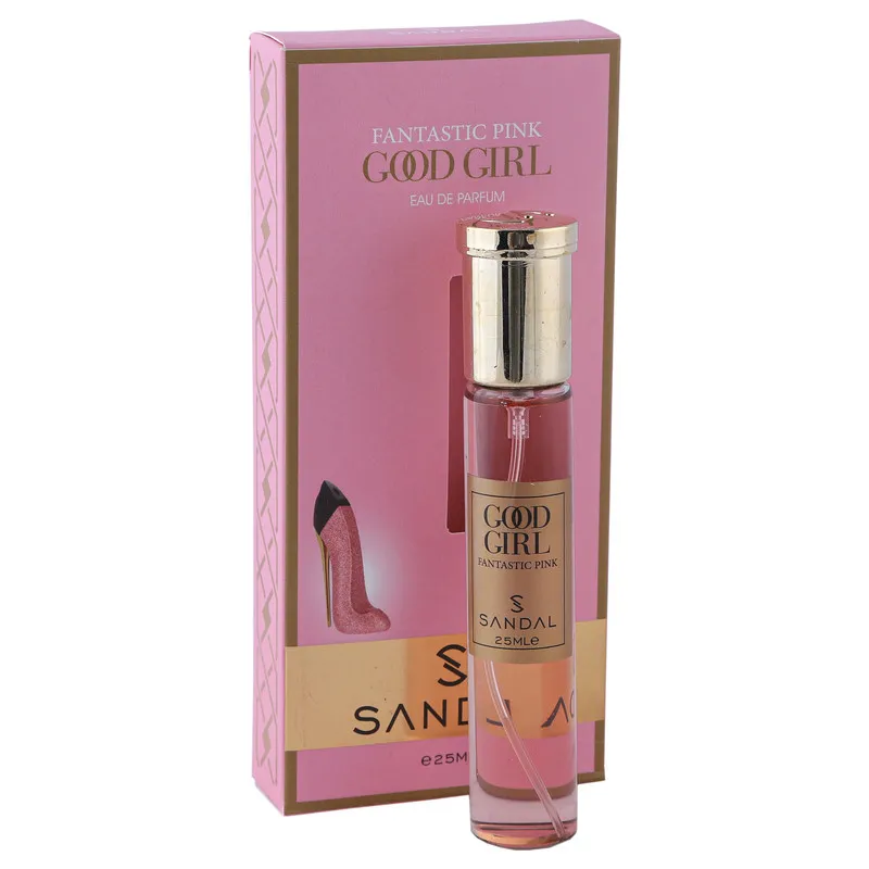 عطر جیبی زنانه صندل مدل Good girl Fantastic pink حجم 25 میلی لیتر - تصویر 2