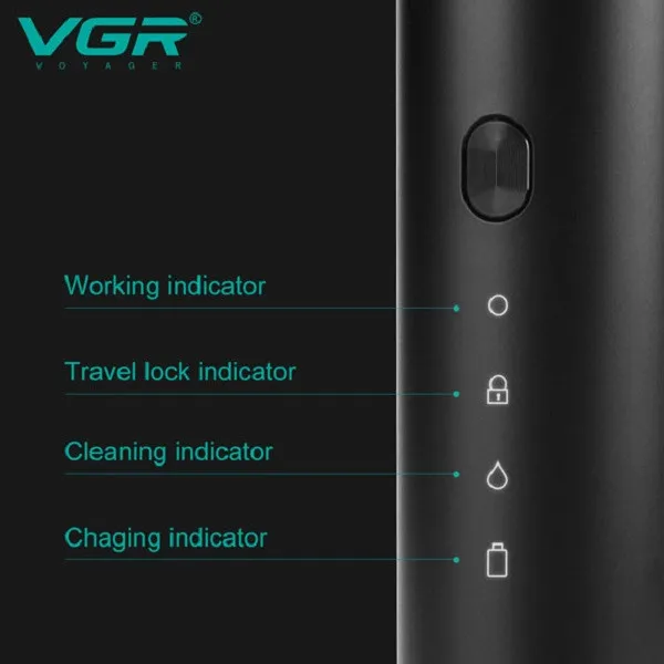 ماشین اصلاح موی صورت وی جی ار مدل V-381 - تصویر 5