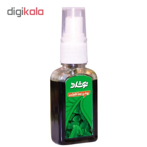 روغن نعنا فلفلی نوشاد مدل Pepermint Oil حجم 37 میلی لیتر - تصویر 2