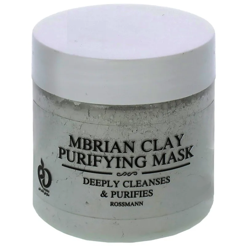ماسک صورت و بدن پودری مابرین مدل خاک رس حجم 230 میلیلیتر بدون پارابن تنظیمکننده چربی مناسب انواع پوست و استفاده خانمها و آقایان