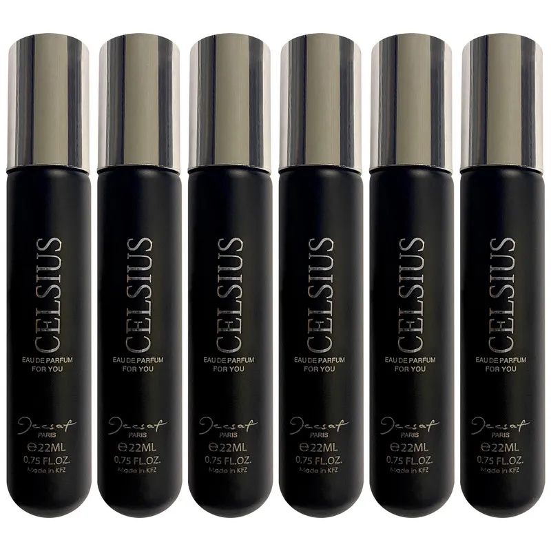 عطر جیبی مردانه ژک ساف مدل Celsius حجم 22 میلی لیتر مجموعه 6 عددی - تصویر 2