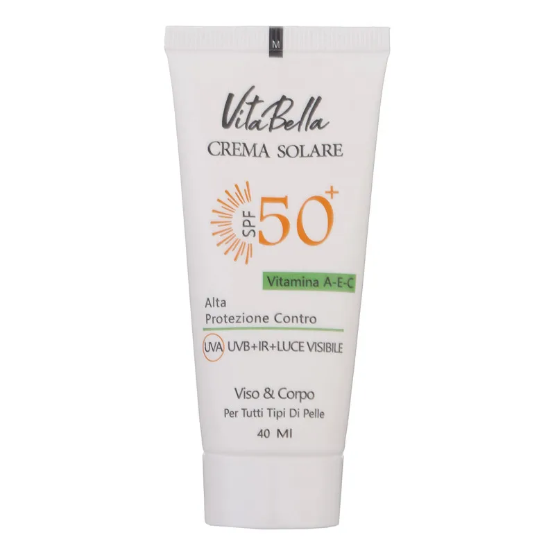 کرم ضدآفتاب بیرنگ ویتابلا +SPF50 مدل 001 مناسب انواع پوست، حجم 40 میلیلیتر - تصویر 2