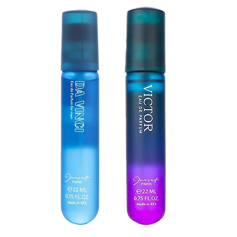 عطر جیبی مردانه ژک ساف مدل ویکتور حجم 22 میلی لیتر به همراه عطر جیبی مردانه ژک ساف مدل داوینچی - تصویر 2