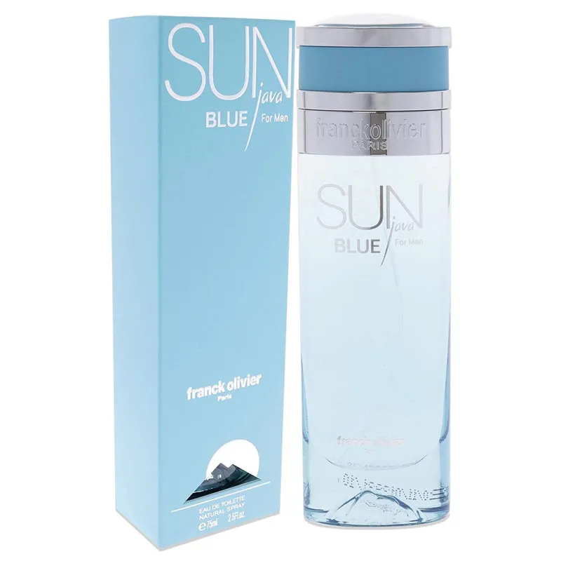 ادو تویلت مردانه فرانک اولیویر مدل Sun java Blue حجم 75 میلی لیتر - تصویر 3