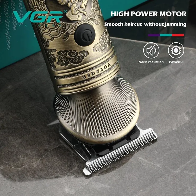 ماشین اصلاح موی سر و صورت وی جی ار مدل V-962 - تصویر 4