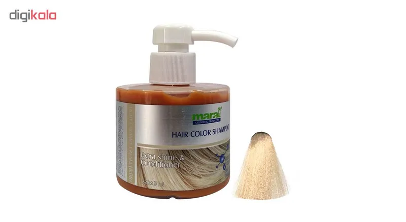 شامپو رنگ مارال مدل Light-Caramel-Cream شماره 8.08 حجم 220 میلی لیتر - تصویر 2