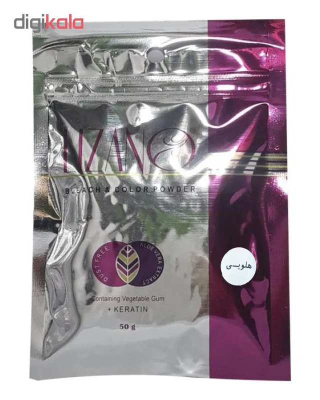 رنگ مو پودری هلویی لیزانو مدل Peach مقدار 50 گرم - تصویر 2