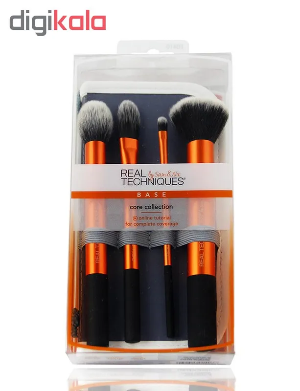 برس آرایشی ریل تکنیک مدل core collection مجموعه 4 عددی - تصویر 6
