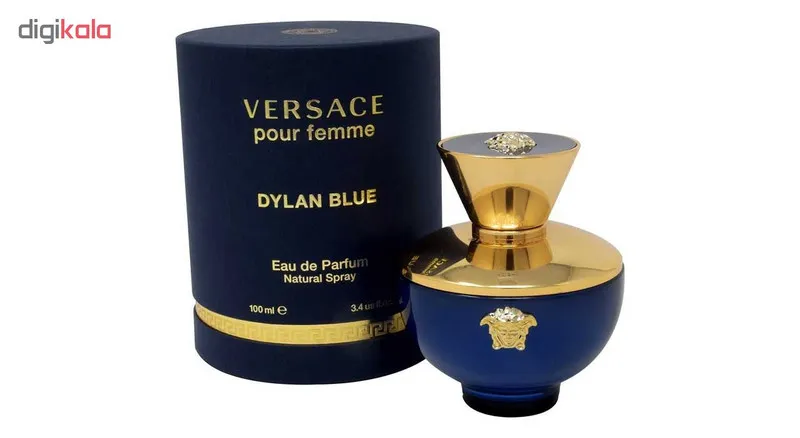 ادوپرفیوم زنانه ورساچه مدل Dylan Blue Pour Femme حجم 100 میلیلیتر - تصویر 3