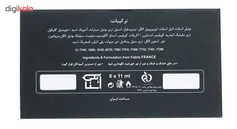 لاک ناخن استایکس شماره S91 - تصویر 3