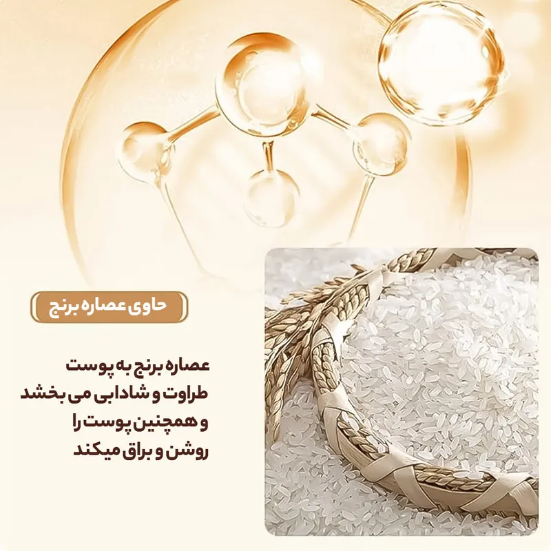 لوسیون بدن بایو آکوا مدل Rice Raw Pulp حجم 120 میلی لیتر - تصویر 6