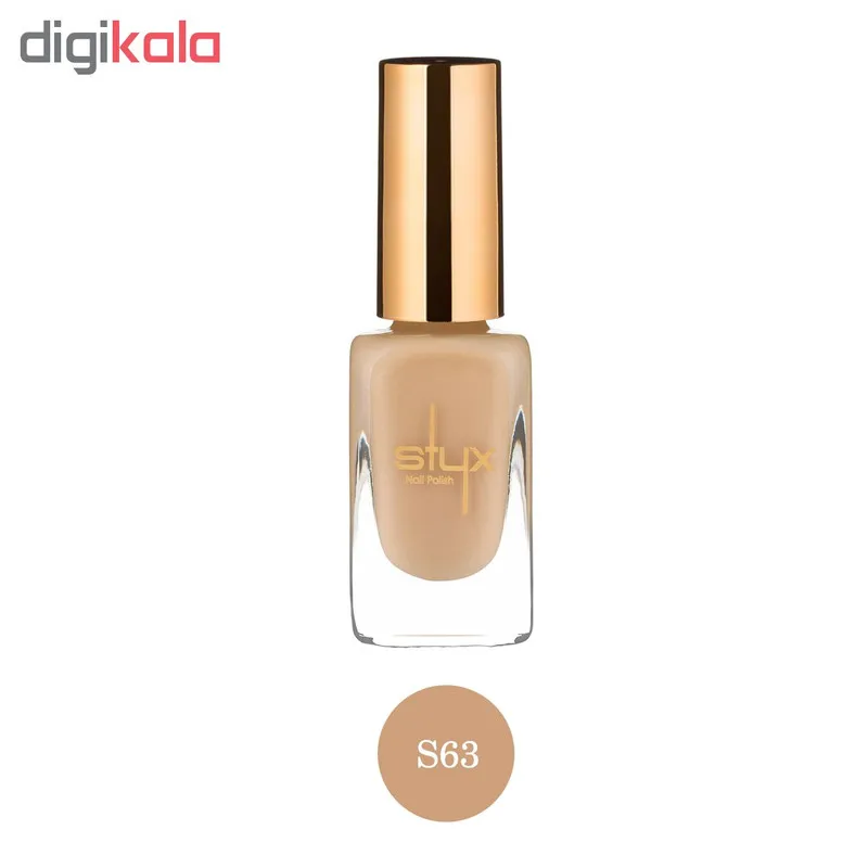 لاک ناخن استایکس شماره S63 - تصویر 2