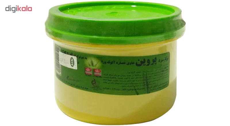 موم سرد پروین مدل Aloevera حجم 750 گرم - تصویر 2