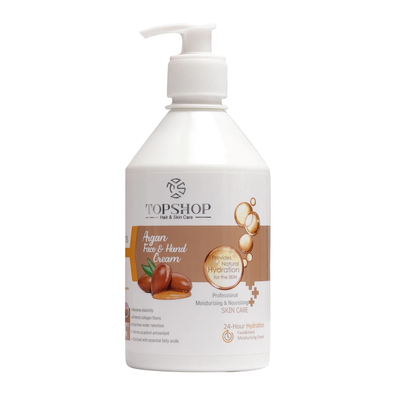کرم مرطوب کننده تاپ شاپ مدل آرگان حجم 500 میلی لیتر بسته 2 عددی - تصویر 2