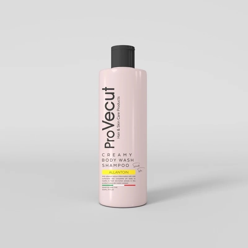 شامپو بدن پرو ویکات مدل Skin Care با عصاره آلانتوئین مناسب برای پوست حساس حجم 300 میلی‌لیتر - تصویر 3