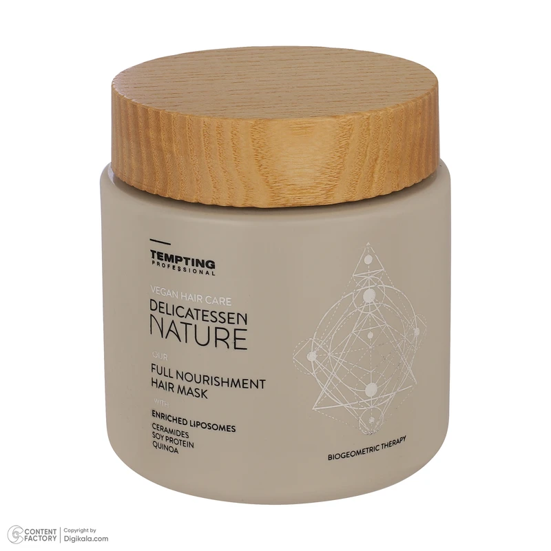ماسک مو تقویت کننده تمپتینگ پروفشنال مدل NATURE مناسب برای انواع مو حجم 500 میلی لیتر - تصویر 4