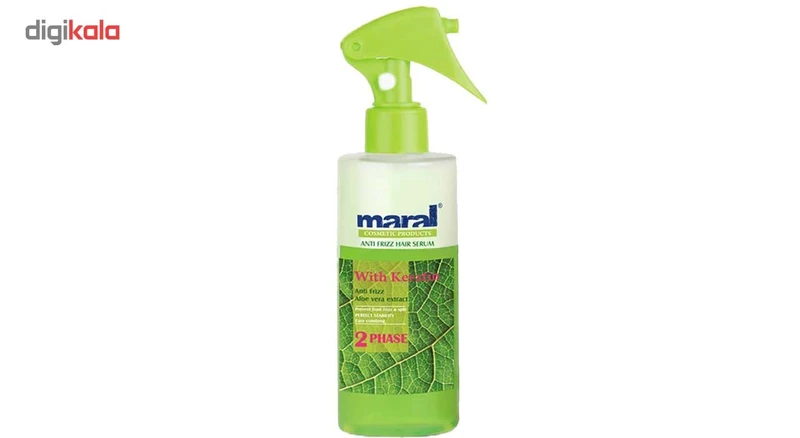 سرم مو دو فاز مارال مدل ANTI FRIZZ حجم 250 میلی لیتر - تصویر 3