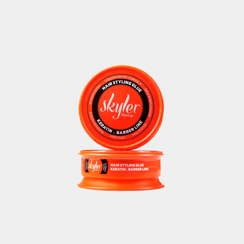 چسب مو اسکایلر مدل Keratin-Barber-Line حجم 150 میلی لیتر - تصویر 2
