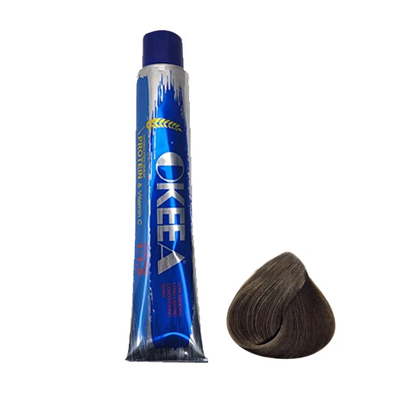 رنگ مو اکیا مدل STONY COLOR شماره 6.78 حجم 100 میلیلیتر رنگ خاکستری تیره - تصویر 2