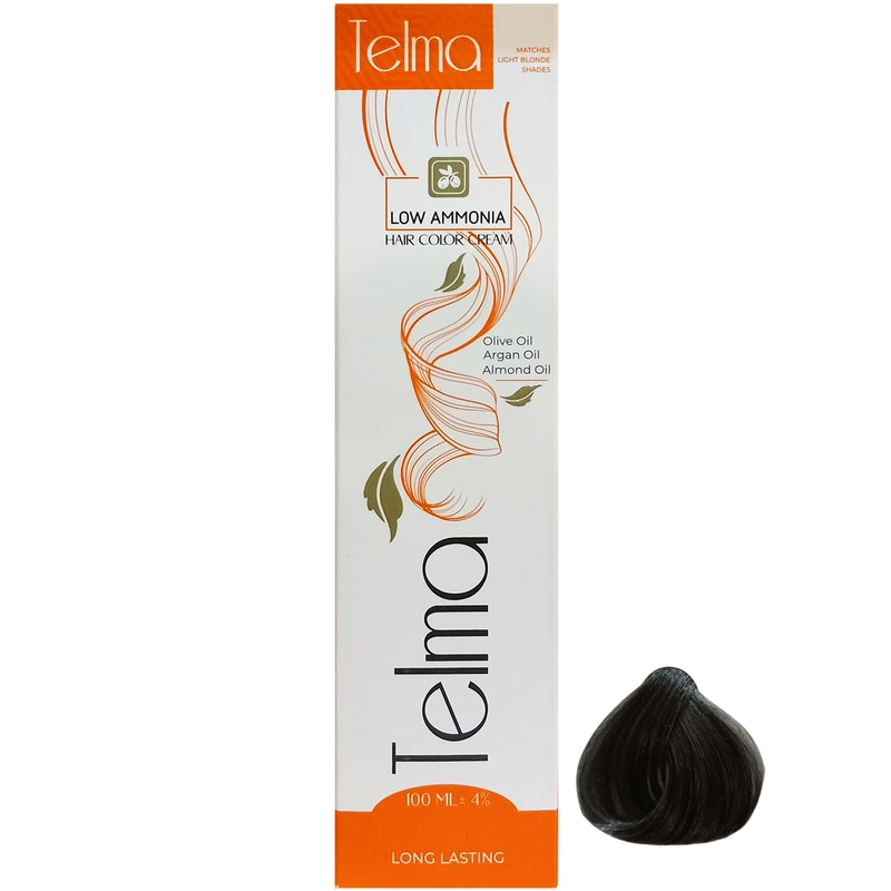 رنگ مو تلما مدل Low Ammonia شماره 99.91 حجم 100 میلی لیتر رنگ نقره ای متال - تصویر 2