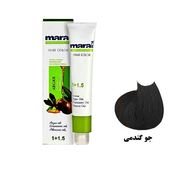 رنگ مو مردانه مارال مدل MF5 حجم 100 میلی لیتر رنگ جوگندمی - تصویر 2