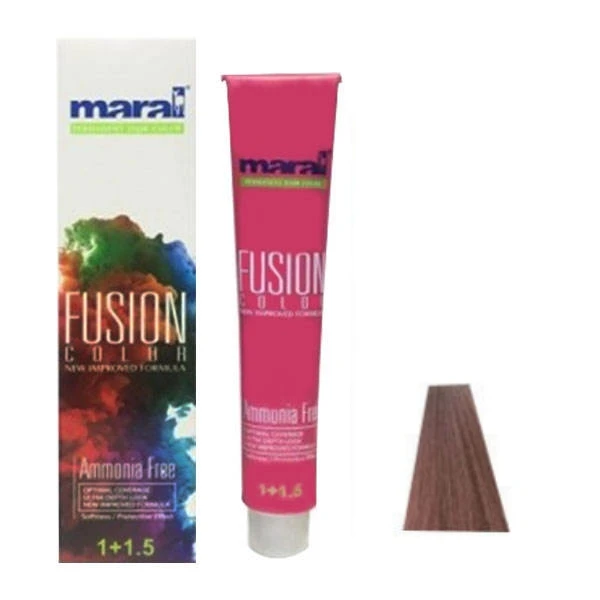 رنگ مو مارال مدل Fusion شماره 6.891 حجم 100 میلی لیتر رنگ قهوه ای کورال - تصویر 2