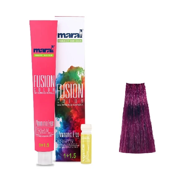 رنگ مو مارال مدل Fusion شماره 6.996 حجم 100 میلی لیتر رنگ ارکیده وحشی - تصویر 2