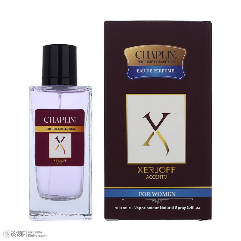 ادوپرفیوم زنانه چاپلین استار مدل Xerjoff Accento با رایحه گرم حجم 100 میلیلیتر - تصویر 6
