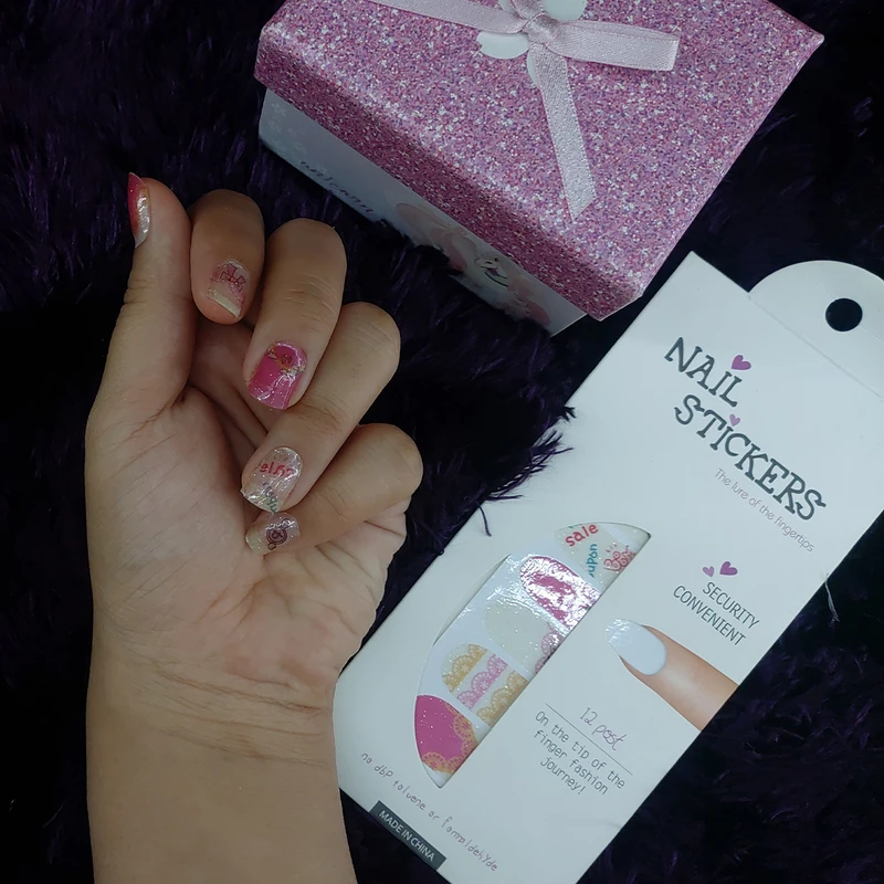 استیکر طراحی ناخن مدل ژله ای کد FN21 - تصویر 5