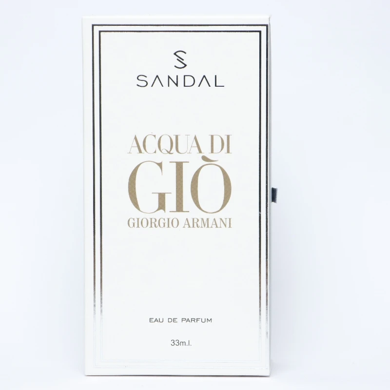 عطر جیبی مردانه صندل مدل giorgio armani aqua di gio حجم 33 میلی لیتر - تصویر 2