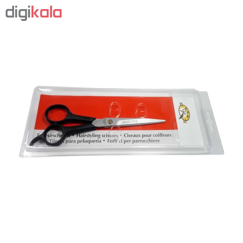 شانه مو مدل 70705A به همراه قیچی اصلاح مدل P.A.S - تصویر 4
