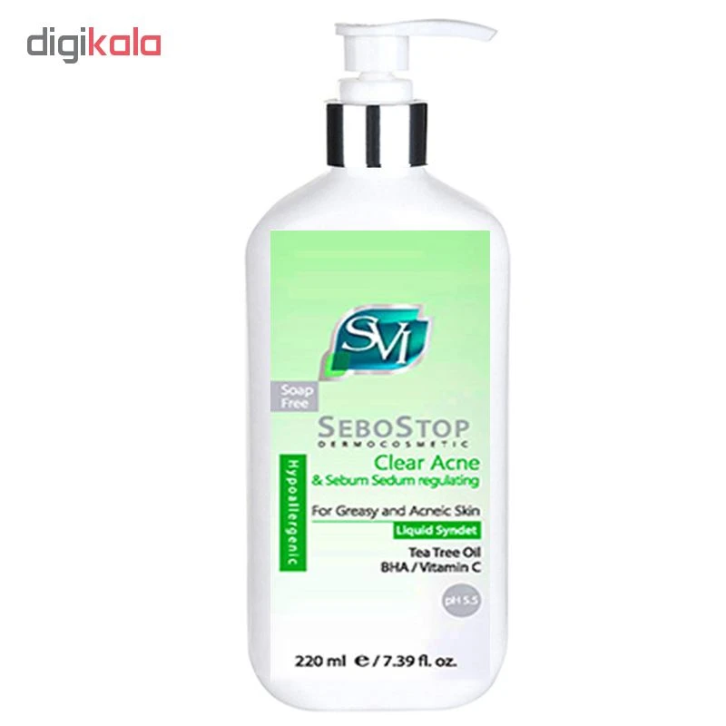 پن مایع اس وی آی مدل SeboStop حجم 220 میلی لیتر - تصویر 3