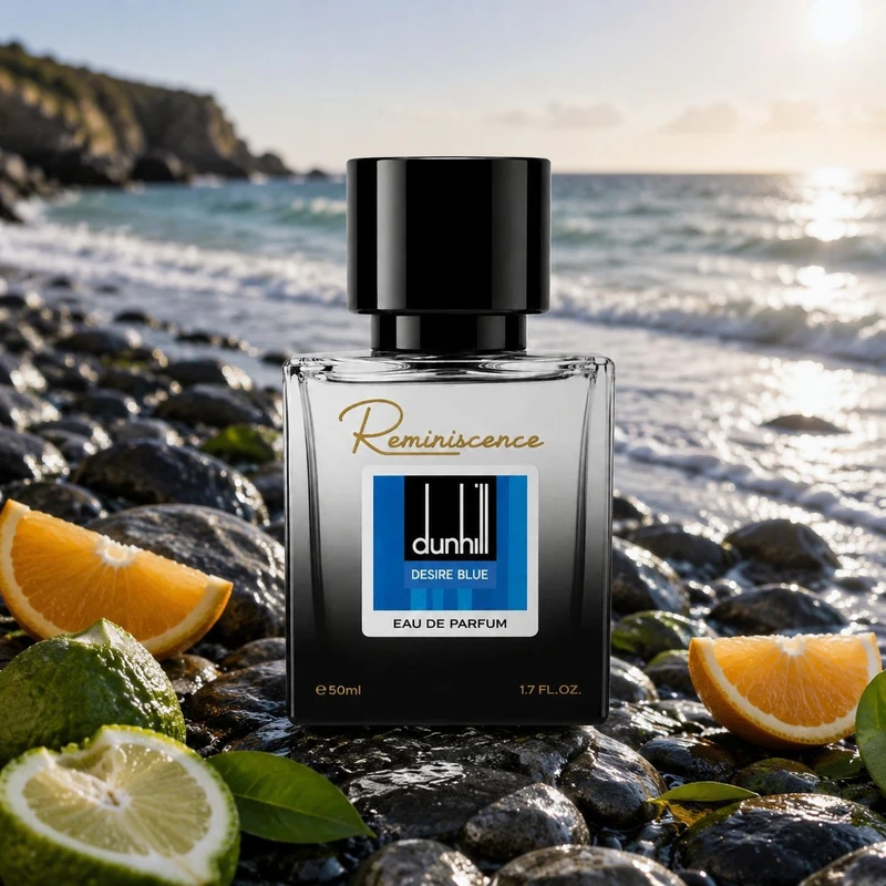 ادو پرفیوم مردانه رمینیسنس مدل Dunhill Desire Blue با رایحه ترش و مرکباتی حجم 50 میلی لیتر - تصویر 3