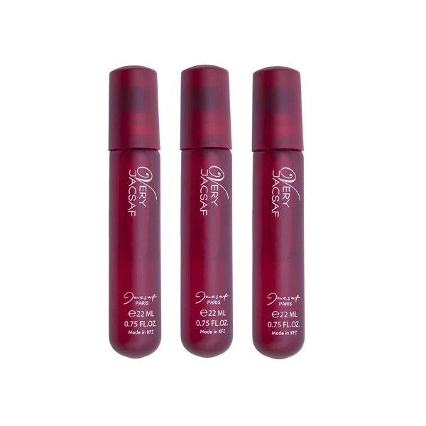 عطر جیبی مردانه ژک ساف مدل وری حجم 22 میلی لیتر مجموعه 3 عددی