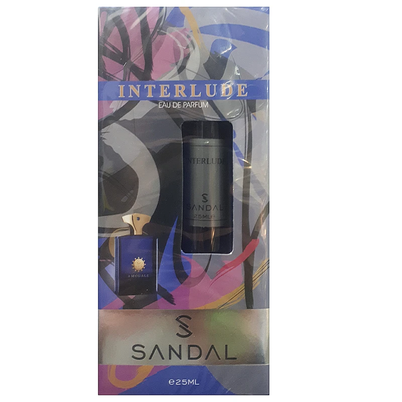 عطر جیبی مردانه صندل مدل INTERLUDE حجم 25 میلی لیتر - تصویر 2